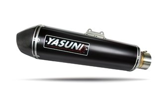 Pot d'échappement Yamaha Tricity 125cc Yasuni 4 Black Carbone