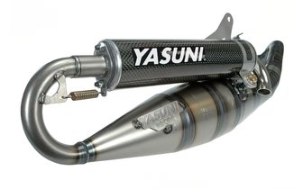 Yasuni Exhaust "City R" Yamaha Aerox / MBK Nitro carbon look silencer