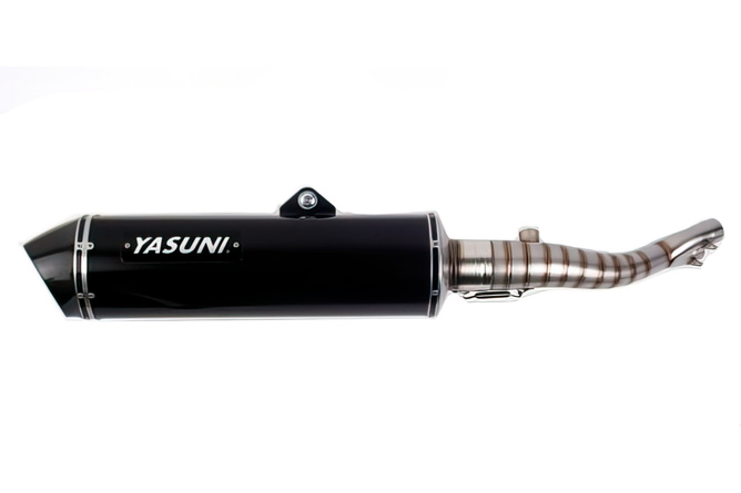 Pot d'échappement Yasuni 4 Black Carbone Yamaha T-Max 530cc 