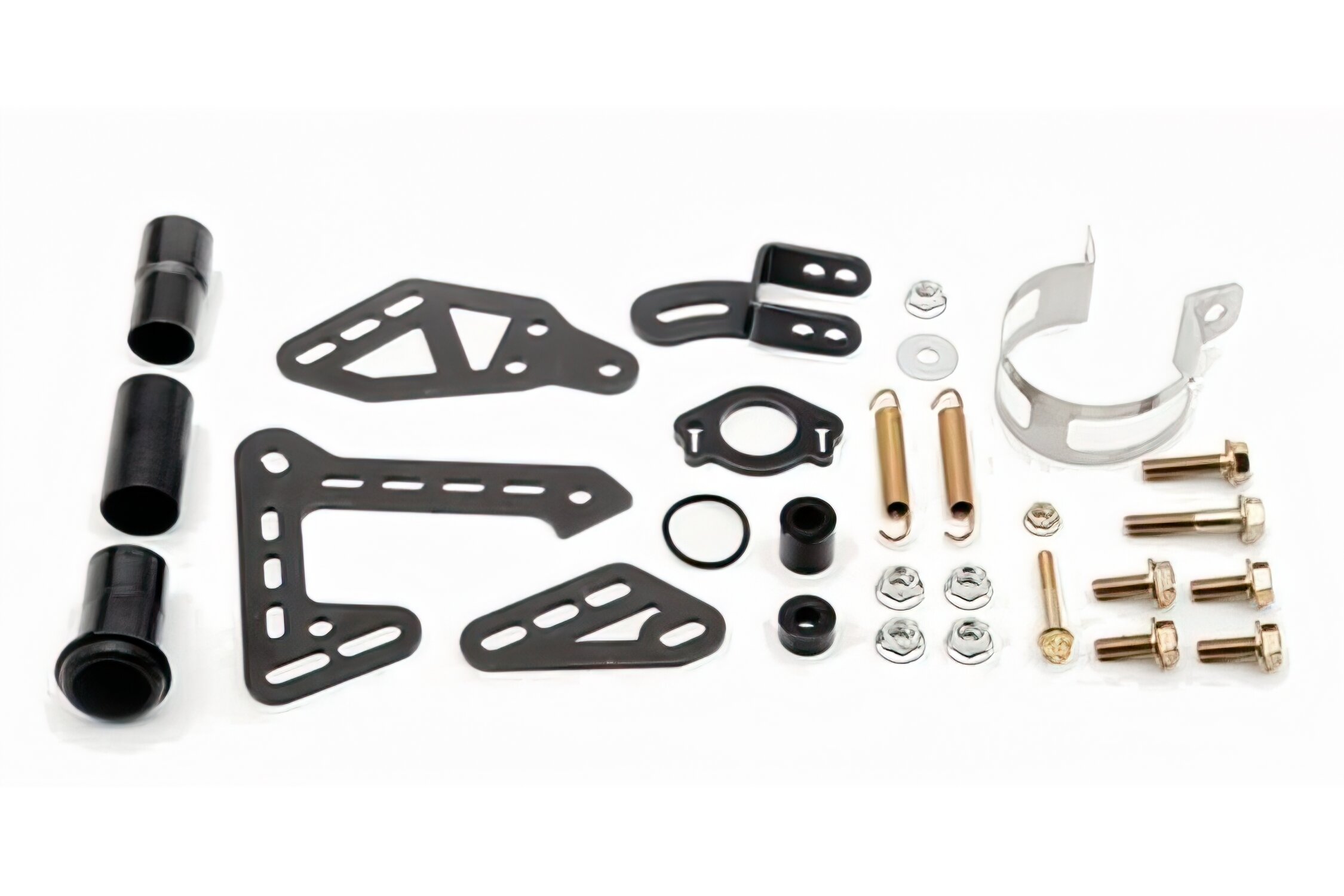Exhaust Yasuni R2 Max Black & Chrome Supermoto AM6 / Derbi | MAXISCOOT