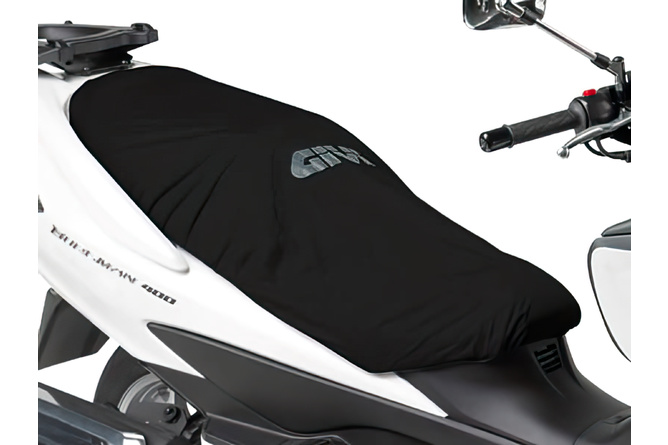 Seat Cover Givi waterproof removable black for scooters