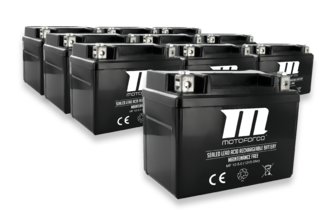 10x Batterie SLA4L-BS / 12V 5Ah +25% SLA wartungsfrei - einbaufertig
