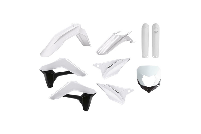 Kit plastique Sherco SE / SE-F blanc