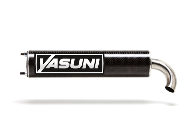 Auspuff Yasuni Carrera 16 Black Edition, Piaggio, carbon