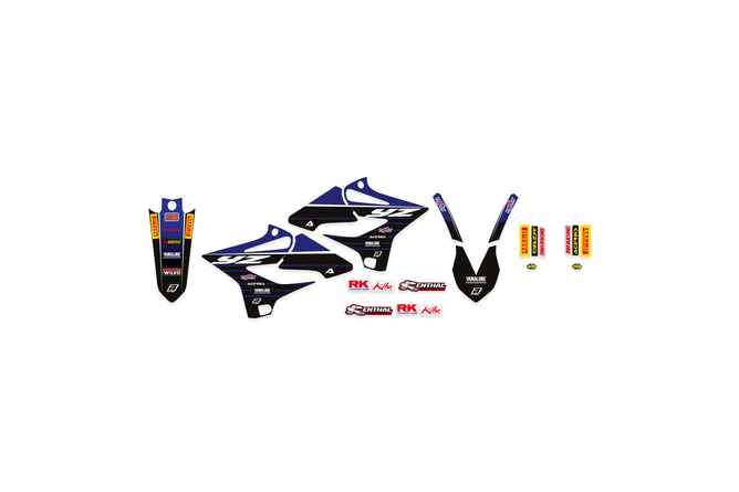 Dekor-Kit mit Sitzbankbezug Blackbird Replica Team Yamaha 2020