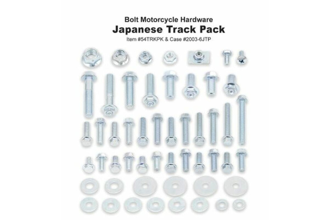 Caja de Tornillos Completa Bolt Track Pack Motos Japonesas