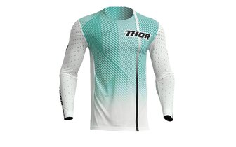 Camiseta MX Thor Prime Tech Negro / Blanco 