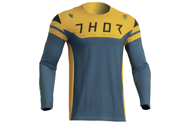 MX Jersey Thor Prime Rival teal / yellow