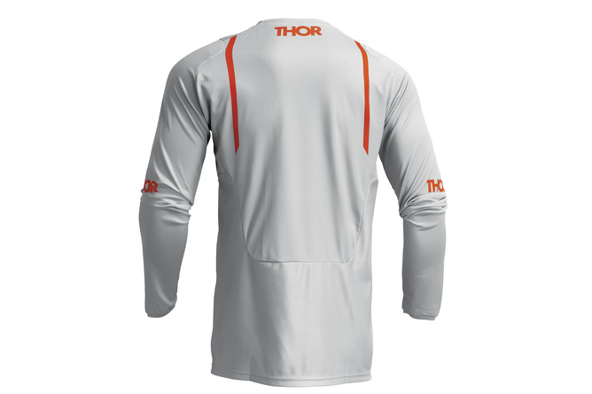 Camiseta MX Thor Pulse Mono Gris / Naranja