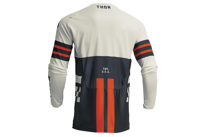 MX Jersey Thor Pulse Combat Youth navy blue / white