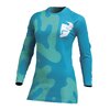 MX Jersey Thor Sector Ladies Disguise teal / Acidqua