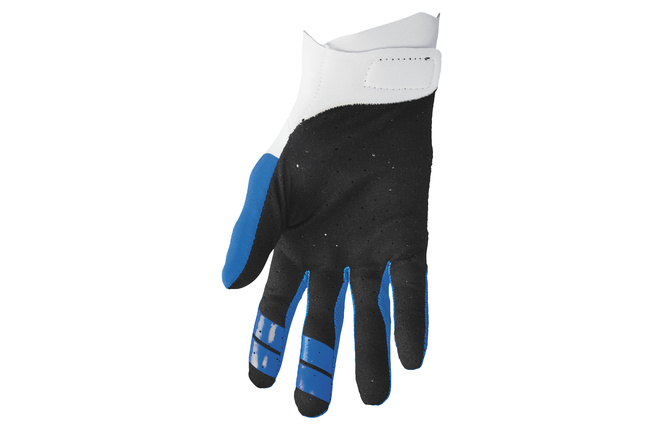 Guanti cross Thor Agile Rival blu / bianco