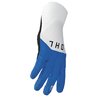 Guanti cross Thor Agile Rival blu / bianco
