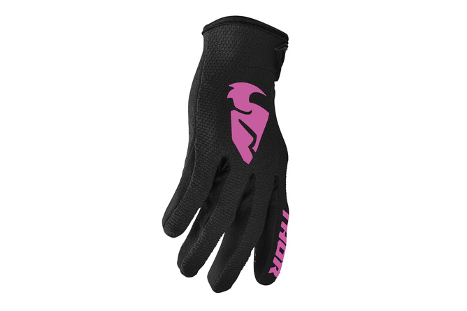 MX Handschuhe Thor Sector Damen schwarz / pink