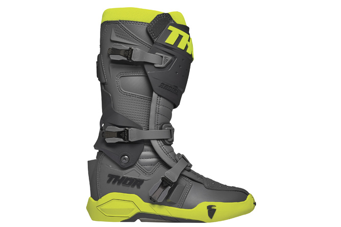 MX Boots Thor Radial grey / neon yellow