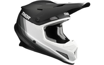 Crosshelm Thor Sector Mips schwarz / weiß 