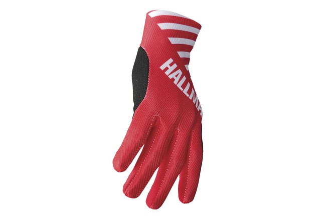 MX Gloves Hallman Mainstay Slice white / red