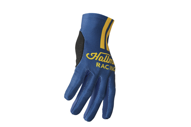 MX Handschuhe Hallman Mainstay Roosted gelb / navy blau