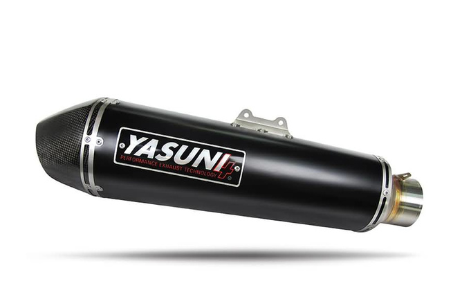 Pot d'échappement Yasuni 4 Black Carbone Vespa GTS / GTV 125cc