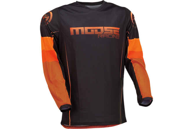 Camiseta MX Moose Racing Qualifier Naranja/Gris