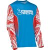 Camiseta MX Moose Racing Infantil Agroid Rojo/Blanco/Azul