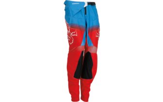 Pantalon Moose Racing enfant Agroid rouge/blanc/bleu 