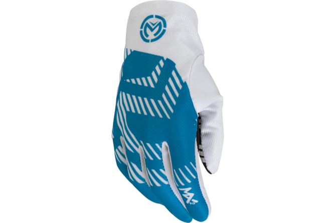 MX Gloves Moose Racing MX2 blue/white