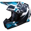 MX Helmet Moose Racing MIPS FI Agroid blue