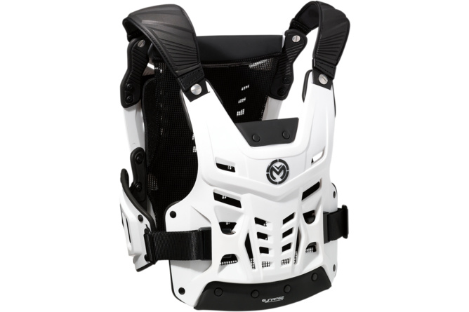 Chest Protector Moose Racing Synapse Lite white/black