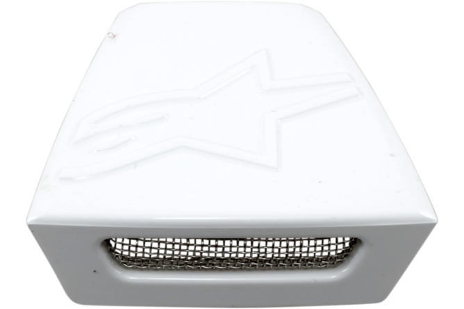 Ventilation arrière casque Alpinestars SM8 / SM10 blanc XS / S