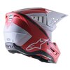 MX Helmet Alpinestars SM5 Rayon red/white