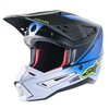 MX Helmet Alpinestars SM5 Rayon blue/white