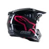 MX Helmet Alpinestars SM5 Compass black/pink