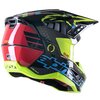 MX Helm Alpinestars SM5 Action schwarz/türkis/neon gelb