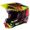 MX Helmet Alpinestars SM5 Solar Flare black/neon red/neon yellow