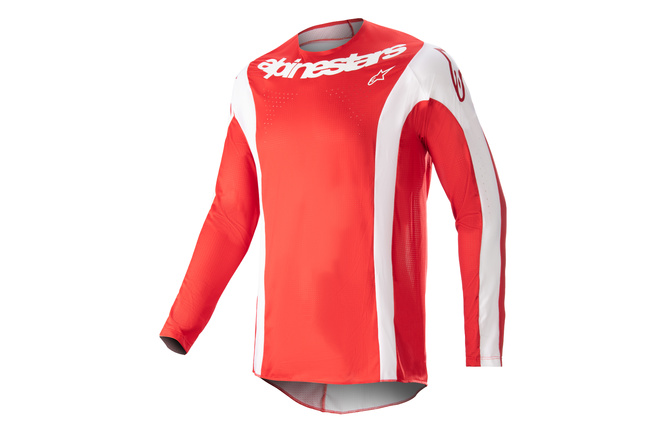Camiseta Motocross Alpinestars Techstar Arch Rojo/Blanco
