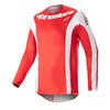 Camiseta Motocross Alpinestars Techstar Arch Rojo/Blanco