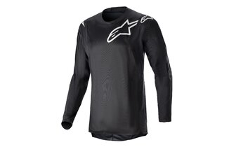 Camiseta MX Alpinestars Racer Graphite Negro 