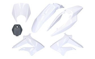 Kit carena 6 pezzi bianco Derbi DRD X-treme 2011 - 2017