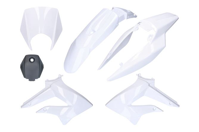 Kit carena 6 pezzi bianco Derbi DRD X-treme 2011 - 2017