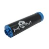 Silenciador KRM Pro Ride 50 - 70cc Aluminio Negro - Azul