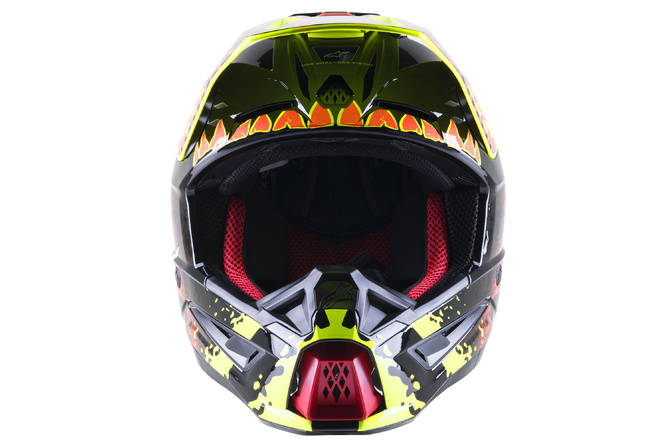 MX Helmet Alpinestars SM5 Solar Flare black/neon red/neon yellow