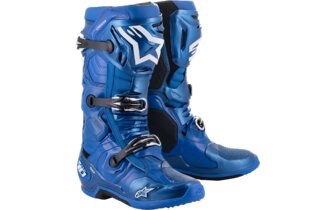 Bottes motocross Alpinestars Tech 10 bleu / noir