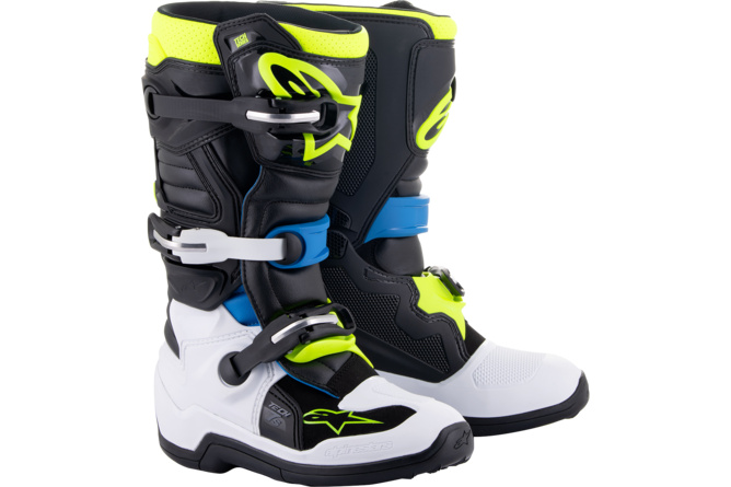 Alpinestars Boots Tech 7s black / blue / neon yellow