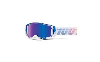 Gafas de Motocross 100% Armega Hiper NEO Lente Espejo Azul