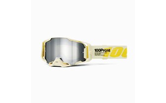 MX Goggles 100% Armega BARELY silver mirror