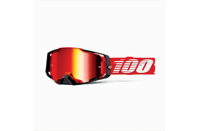 Cross goggles 100% Armega red