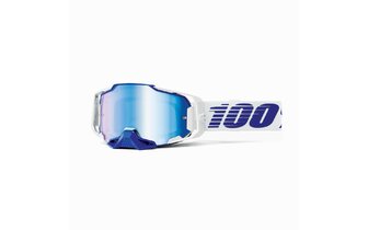 MX Goggles 100% Armega blue blue mirror