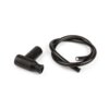 Ignition Cable with spark plug cap black