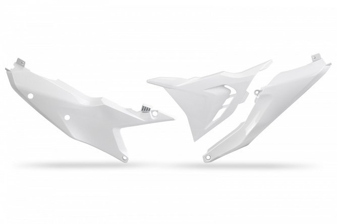 Placas laterales ventiladas KTM 2023 - blanco